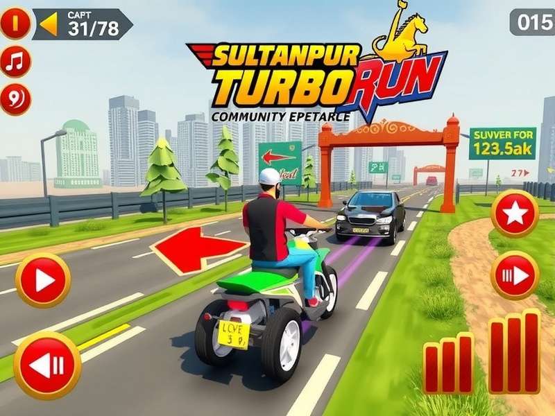 Sultanpur Turbo Run community event